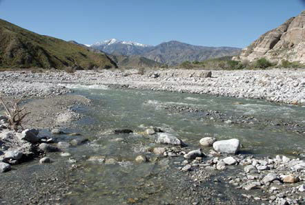 Photo of Whitewater Canyon with View of Mt San Jacinto in distance