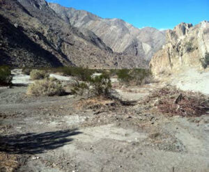 Photo of rocky arroyo wash